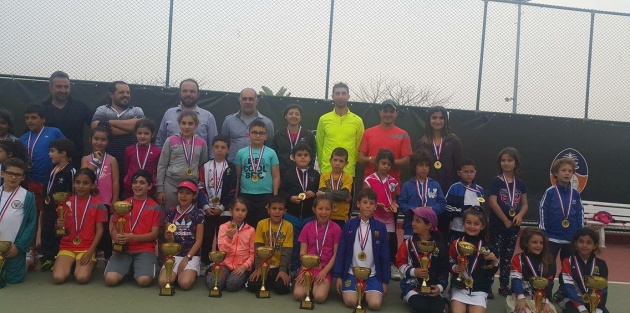 1. İSKELE BELEDİYESİ-LESAB Özel Tenis Turnuvası Sona Erdi