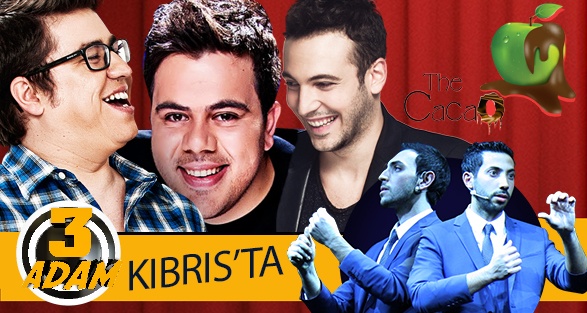 3 Adam Kıbrıs'ta
