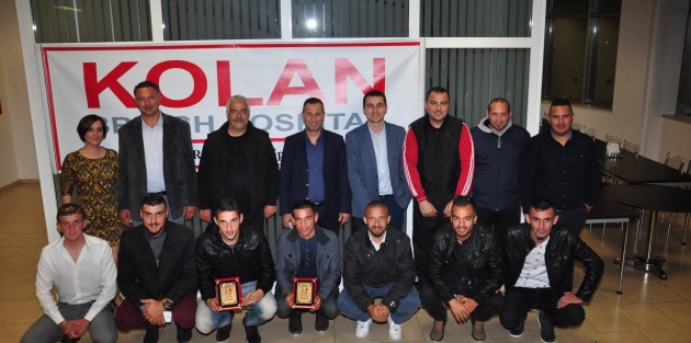 Ahmet Can ve Selçuk, onurlandırıldı
