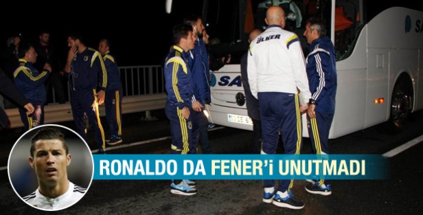 F.Bahçe'ye yapılan saldırıya Ronaldo da kayıtsız kalmadı